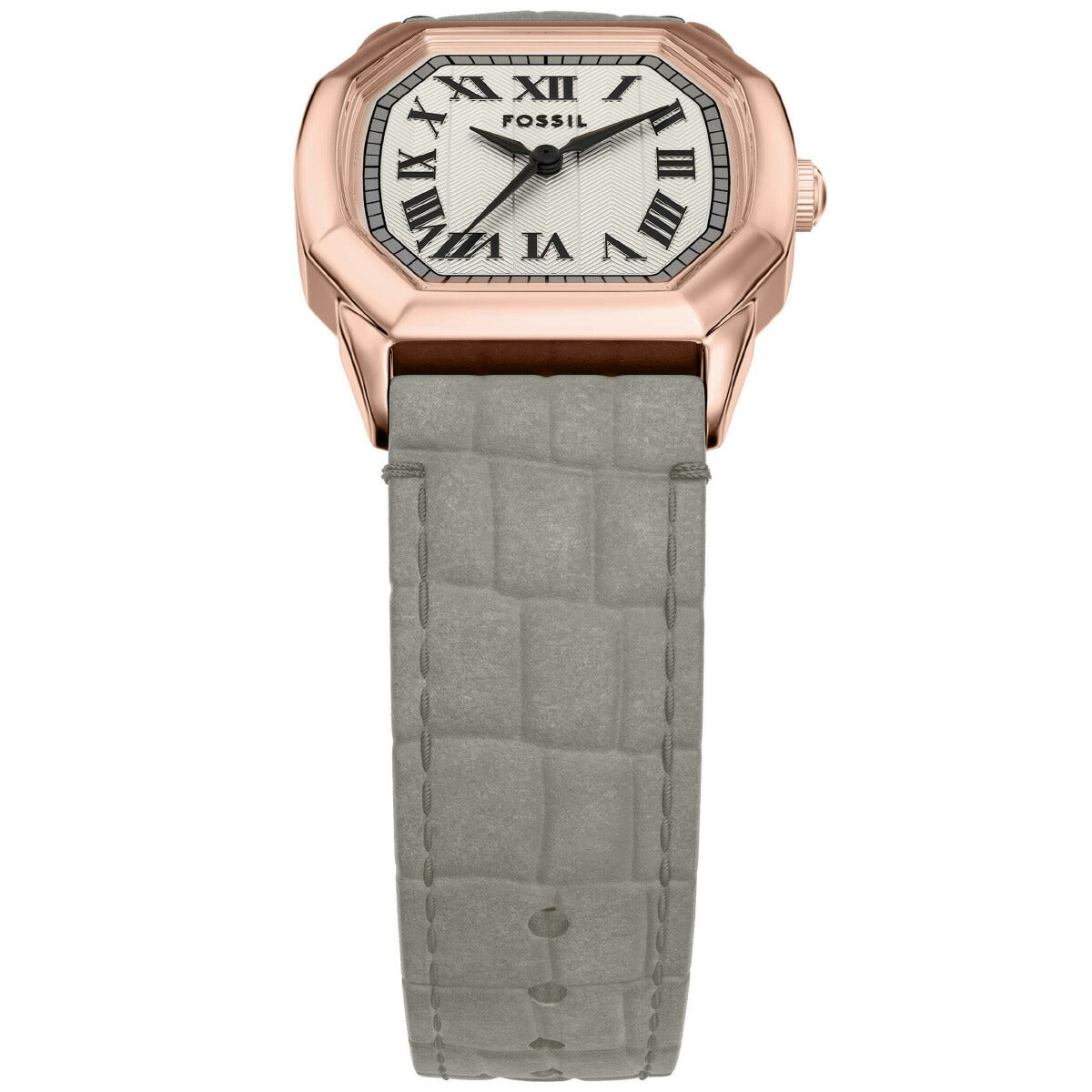 フォッシル FOSSIL 腕時計 レディース HARLOW 三針 グレー クロコレザーウォッチ ES5435【2025 新作】