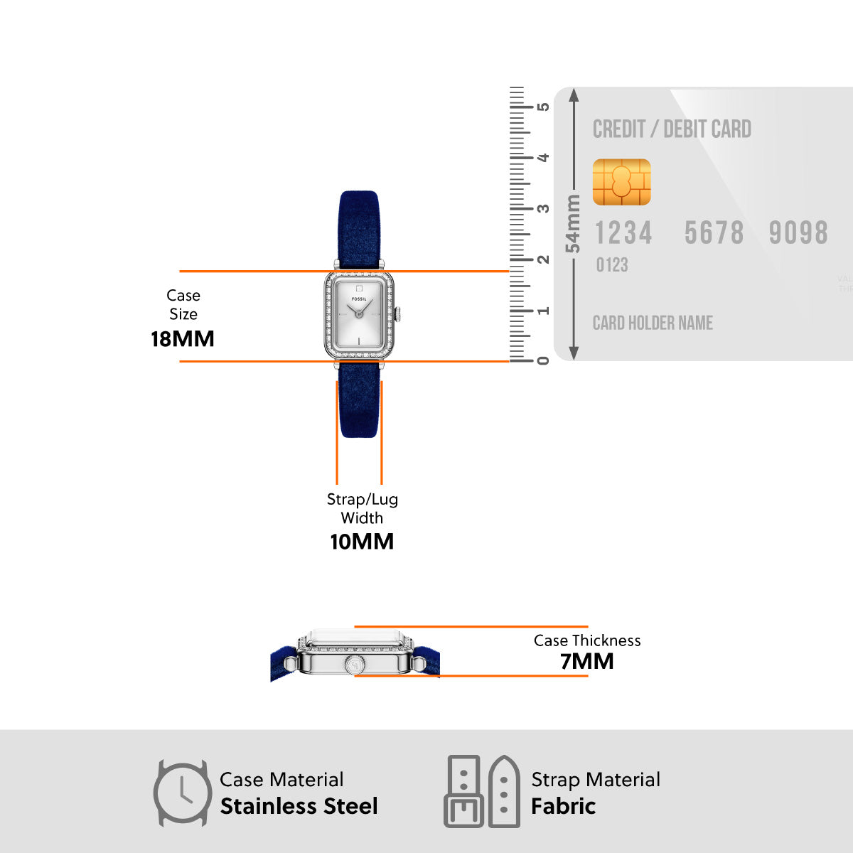 フォッシル FOSSIL 腕時計 レディース RAQUEL MINI 二針 ブルー ベルベットウォッチ ES5436【2025 新作】