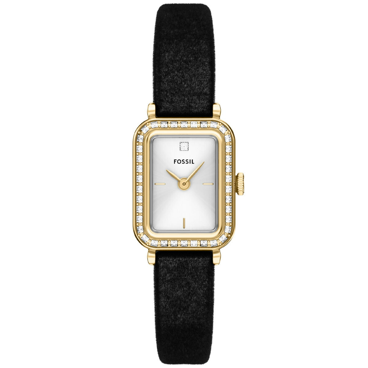 フォッシル FOSSIL 腕時計 レディース RAQUEL MINI 二針 ブラック ベルベットウォッチ ES5437