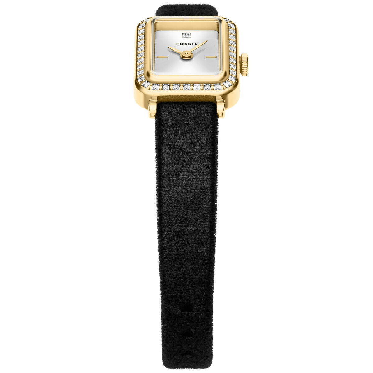 フォッシル FOSSIL 腕時計 レディース RAQUEL MINI 二針 ブラック ベルベットウォッチ ES5437