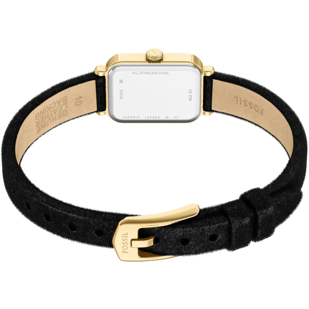 フォッシル FOSSIL 腕時計 レディース RAQUEL MINI 二針 ブラック ベルベットウォッチ ES5437