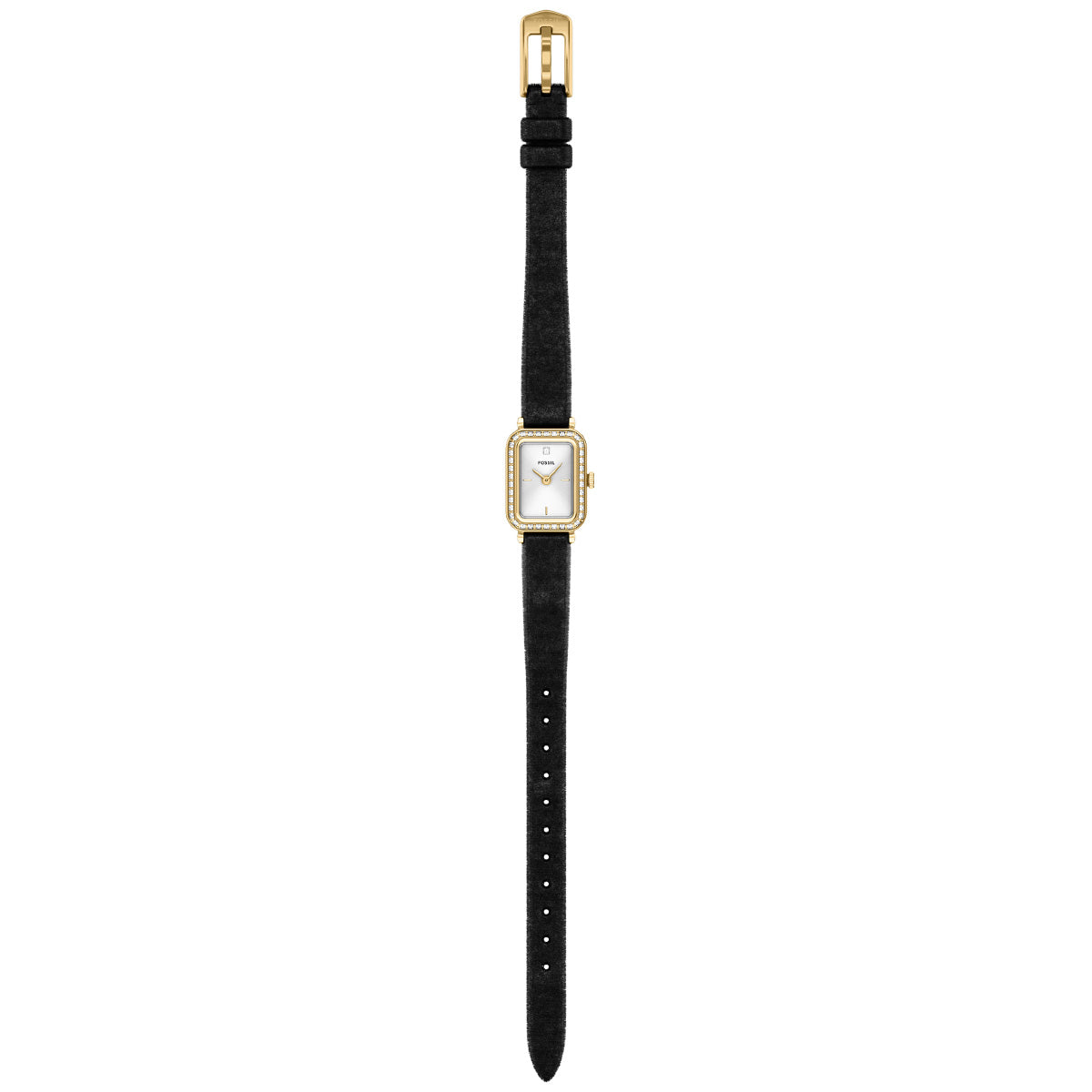 フォッシル FOSSIL 腕時計 レディース RAQUEL MINI 二針 ブラック ベルベットウォッチ ES5437