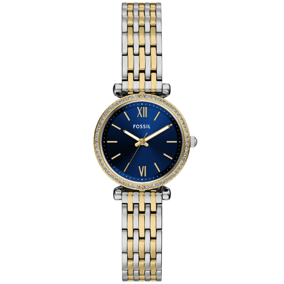 フォッシル FOSSIL 腕時計 レディース CARLIE 三針 ツートーン ステンレススチールウォッチ ES5438