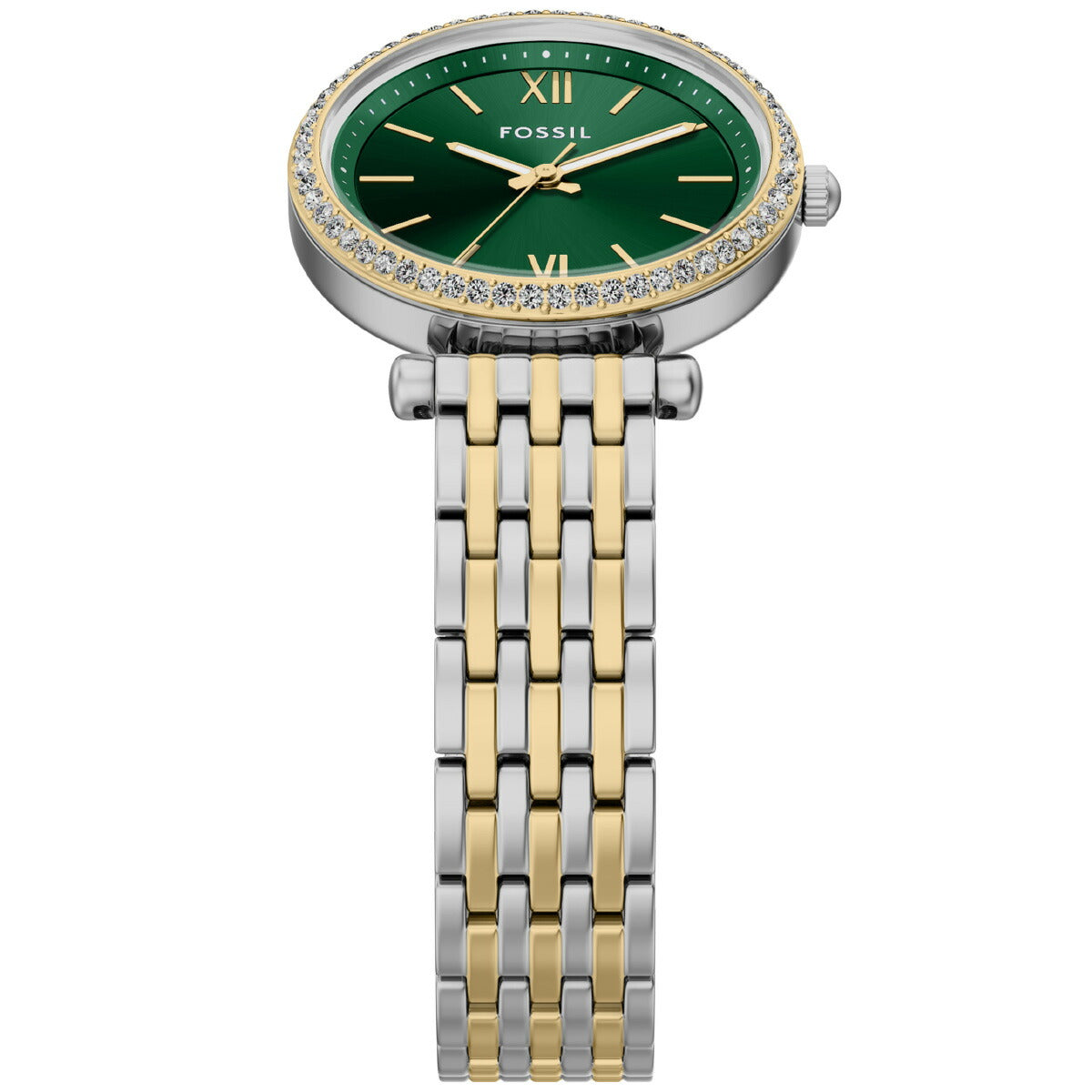 フォッシル FOSSIL 腕時計 レディース CARLIE 三針 ツートーン ステンレススチールウォッチ ES5439【2025 新作】