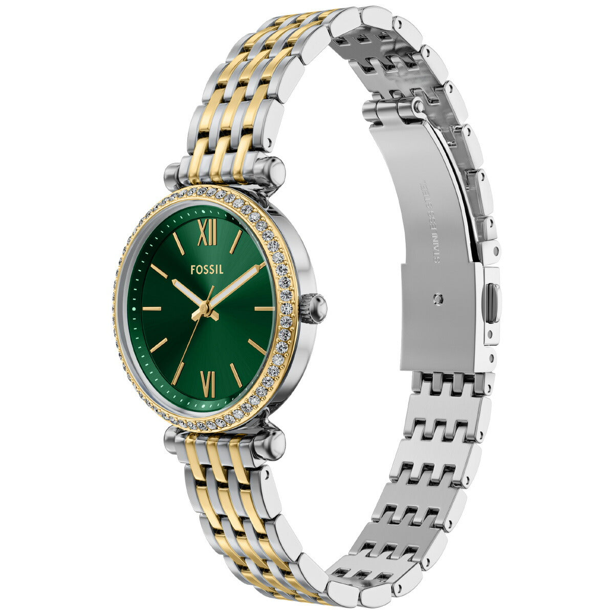 フォッシル FOSSIL 腕時計 レディース CARLIE 三針 ツートーン ステンレススチールウォッチ ES5439【2025 新作】