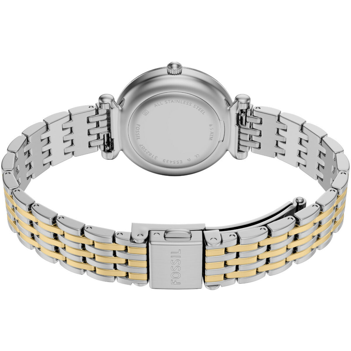 フォッシル FOSSIL 腕時計 レディース CARLIE 三針 ツートーン ステンレススチールウォッチ ES5439【2025 新作】