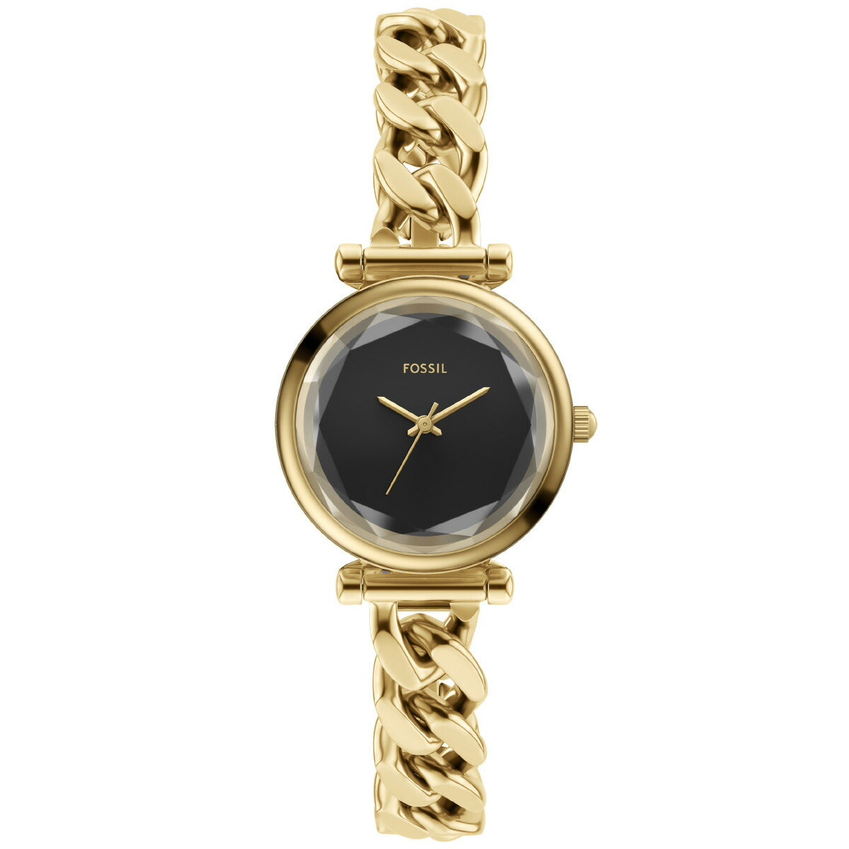 フォッシル FOSSIL 腕時計 レディース CARLIE 三針 ゴールドトーン ステンレススチールウォッチ ES5440