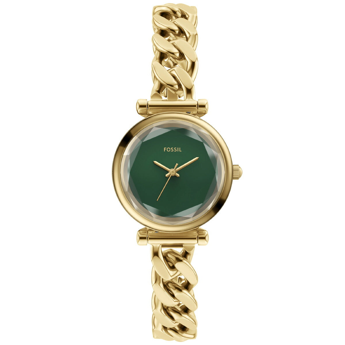 フォッシル FOSSIL 腕時計 レディース CARLIE 三針 ゴールドトーン ステンレススチールウォッチ ES5441