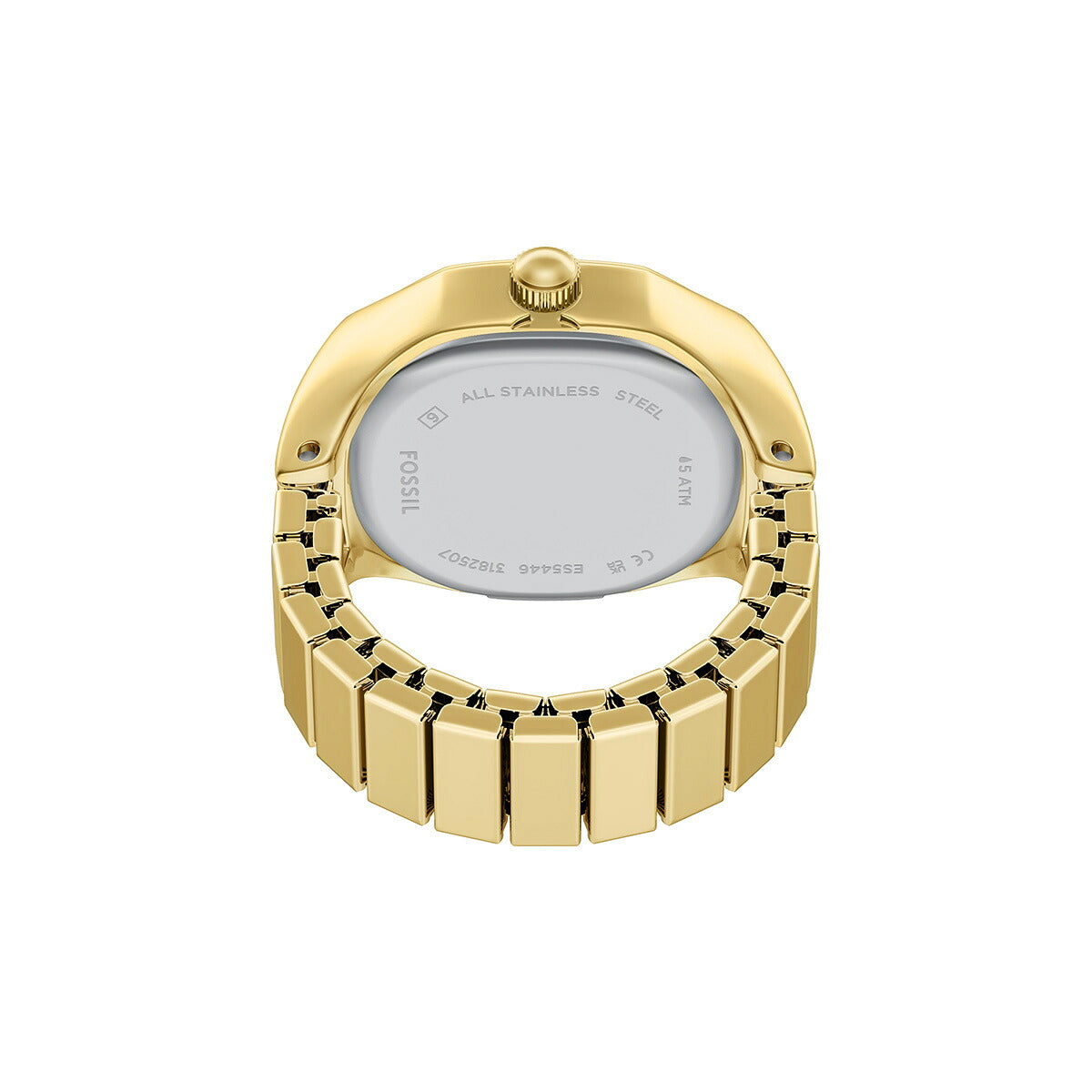 フォッシル FOSSIL 腕時計 レディース HARLOW ウォッチリング 二針 ゴールドトーン ステンレススチールウォッチ リングウォッチ ES5446