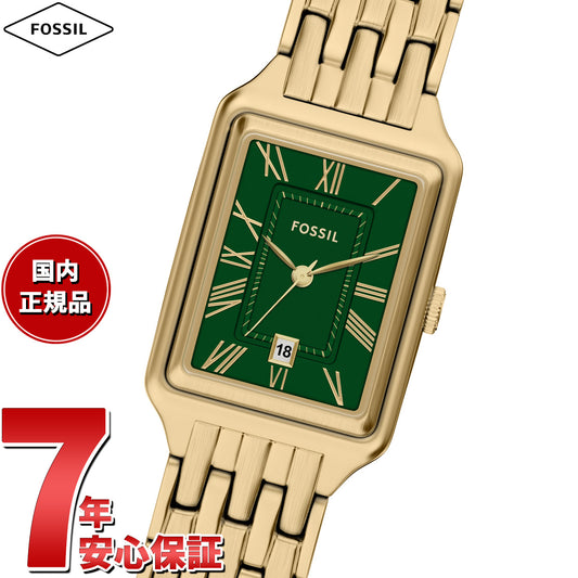 フォッシル FOSSIL 腕時計 レディース RAQUEL 三針 ゴールドトーン ステンレススチールウォッチ ES5452【2025 新作】