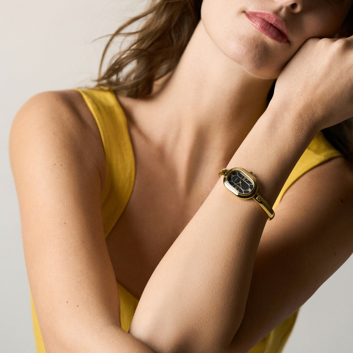 フォッシル FOSSIL 腕時計 レディース SLOAN 三針 ゴールドトーン ステンレススチール ES5456【2026 新作】