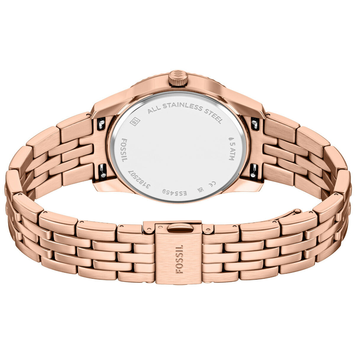 フォッシル FOSSIL 腕時計 レディース SCARLETTE 三針デイデイト ローズゴールドトーン ステンレススチール ES5459【2026 新作】