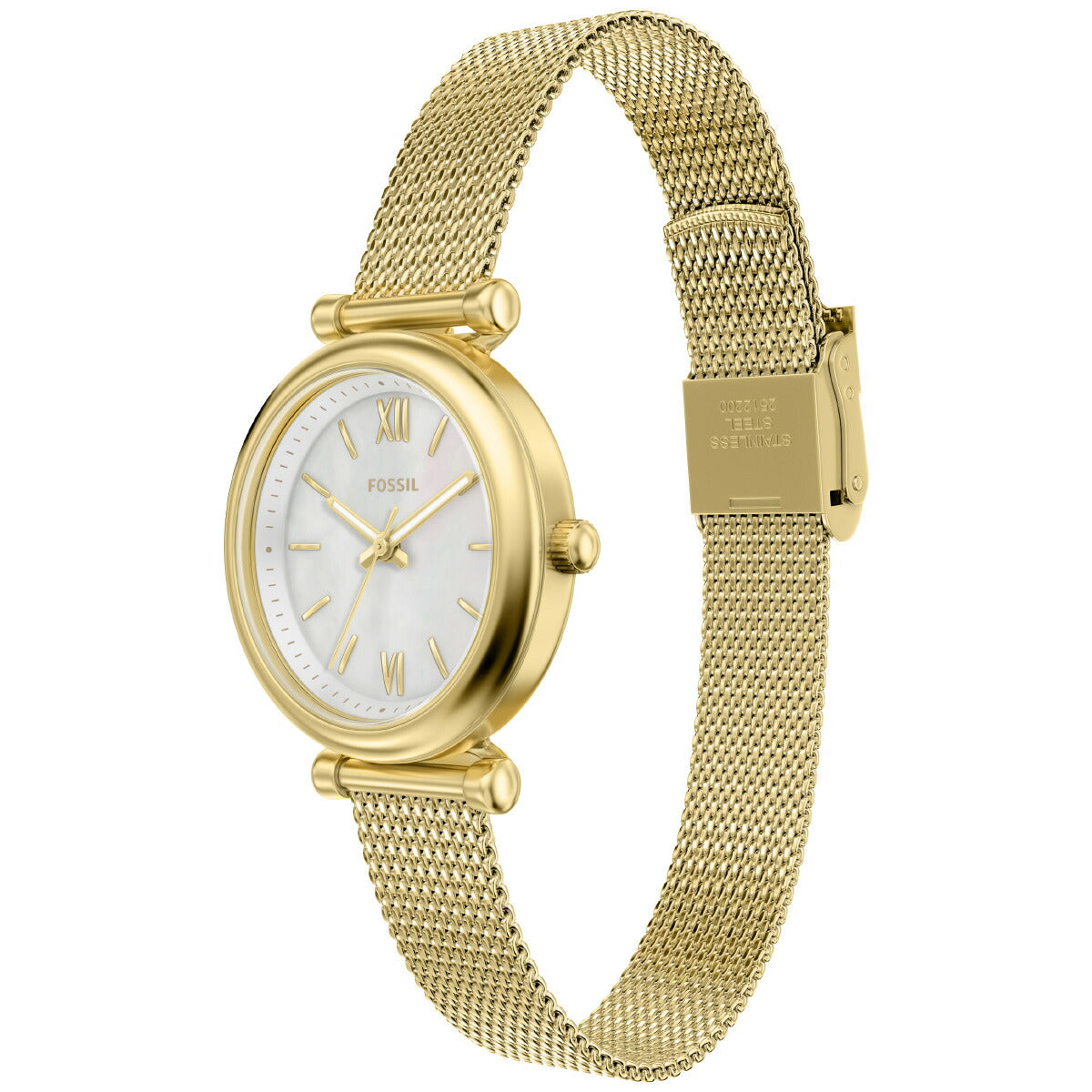 フォッシル FOSSIL 腕時計 レディース CARLIE 三針 ゴールドトーン ステンレススチール ES5462【2026 新作】