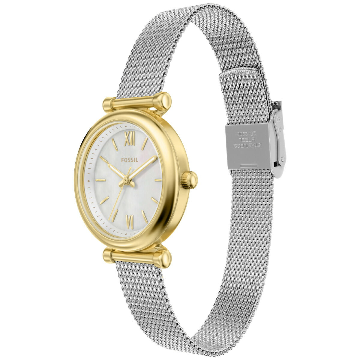 フォッシル FOSSIL 腕時計 レディース CARLIE 三針 ステンレススチール ES5463【2026 新作】