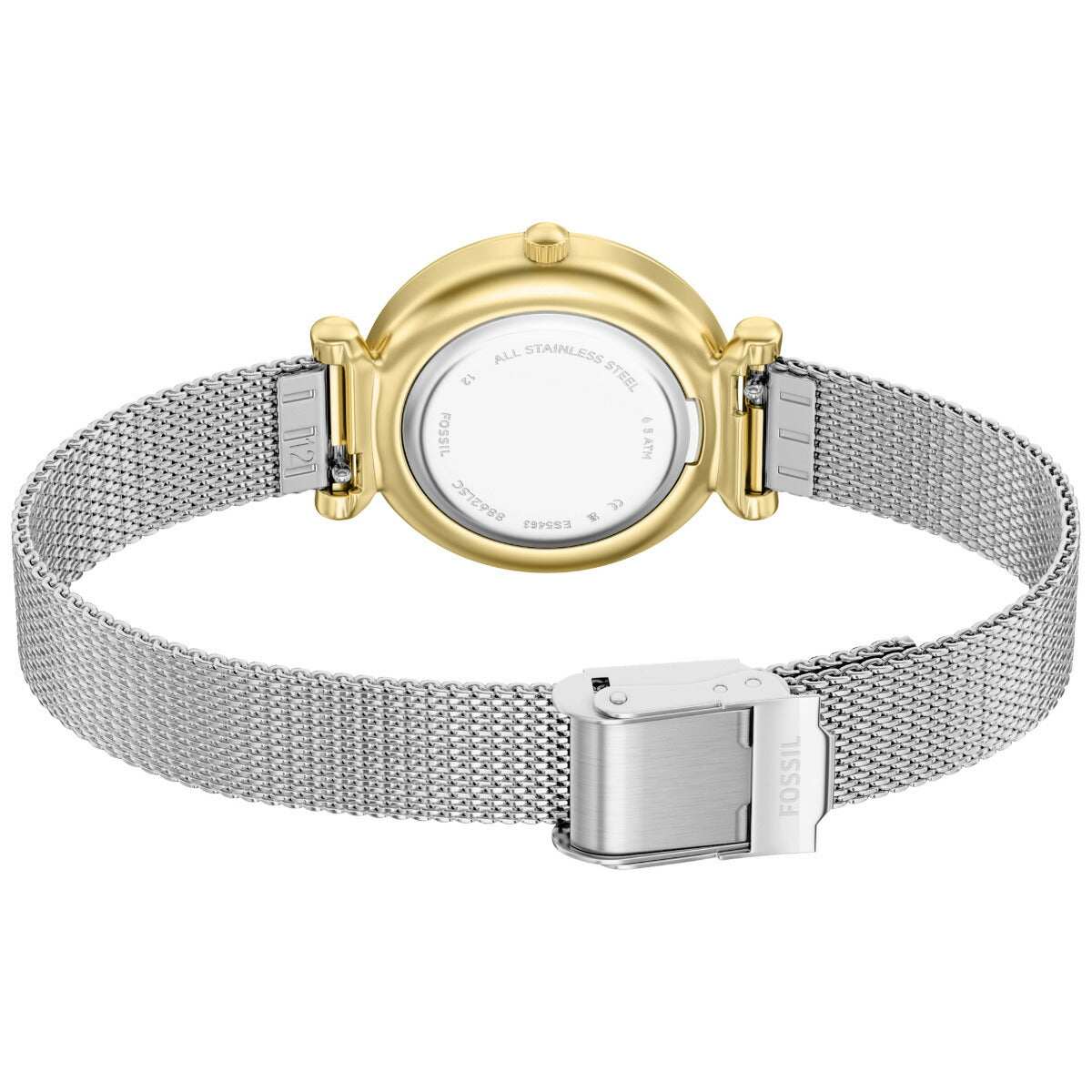 フォッシル FOSSIL 腕時計 レディース CARLIE 三針 ステンレススチール ES5463【2026 新作】