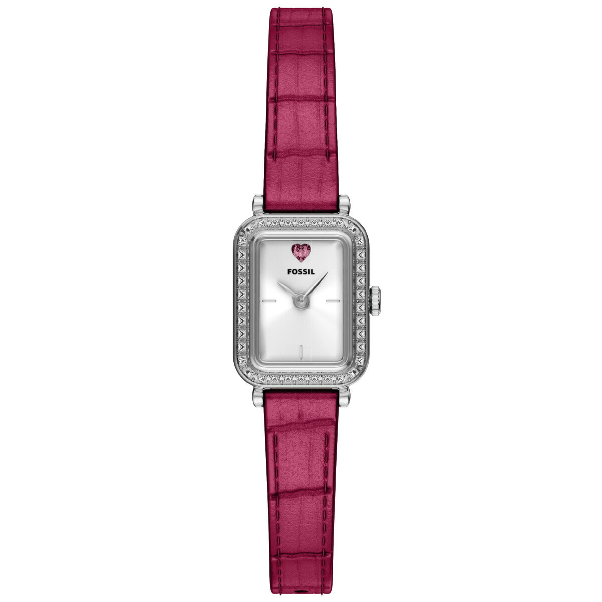 フォッシル FOSSIL 腕時計 レディース RAQUEL 二針 ピンク レザー ES5466【2026 新作】