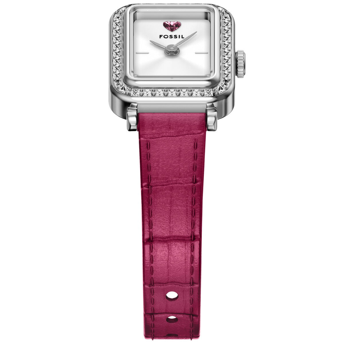 フォッシル FOSSIL 腕時計 レディース RAQUEL 二針 ピンク レザー ES5466【2026 新作】
