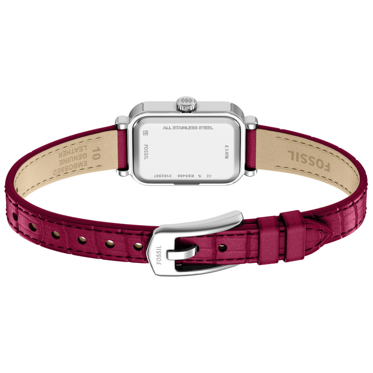 フォッシル FOSSIL 腕時計 レディース RAQUEL 二針 ピンク レザー ES5466【2026 新作】