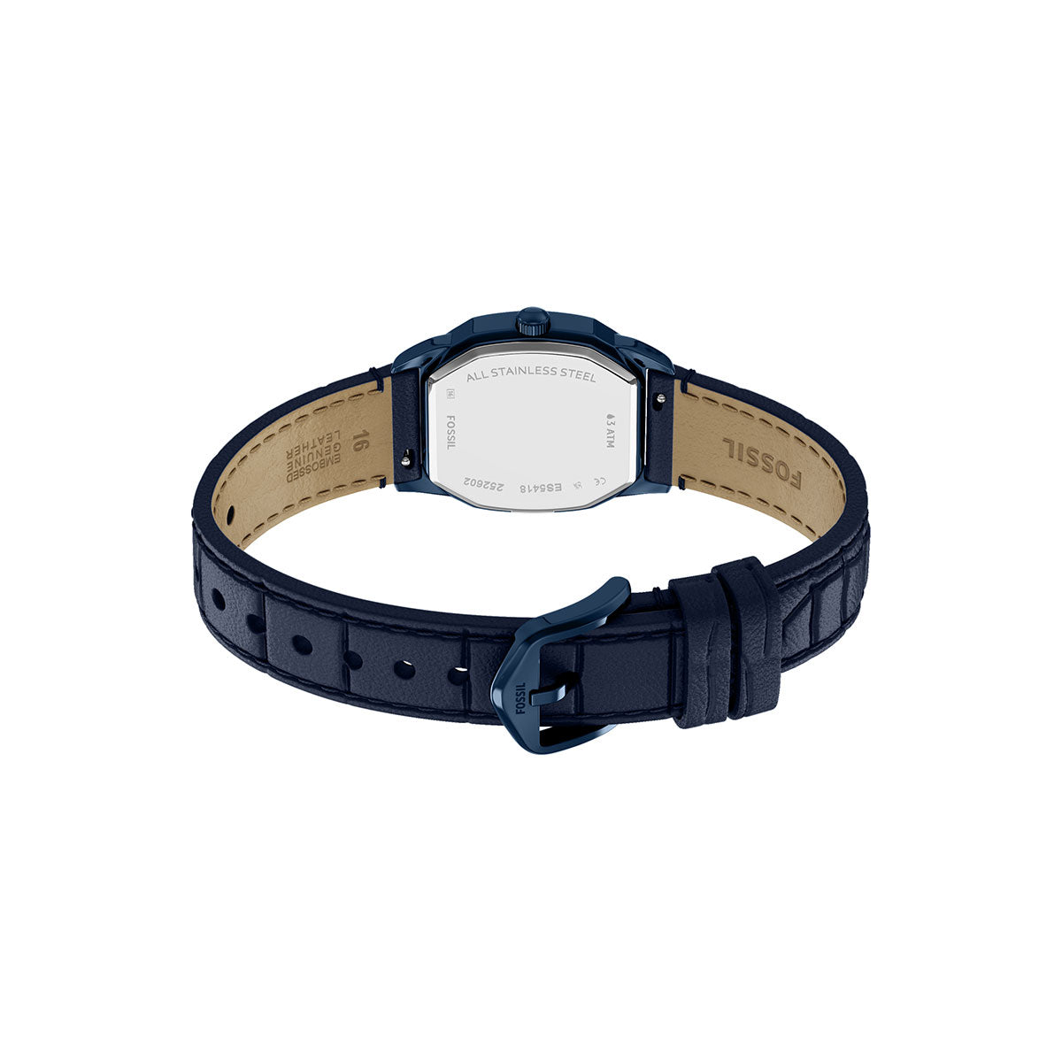 フォッシル FOSSIL 腕時計 レディース HARLOW 三針 ネイビー レザーウォッチ ES5481【2026 新作】