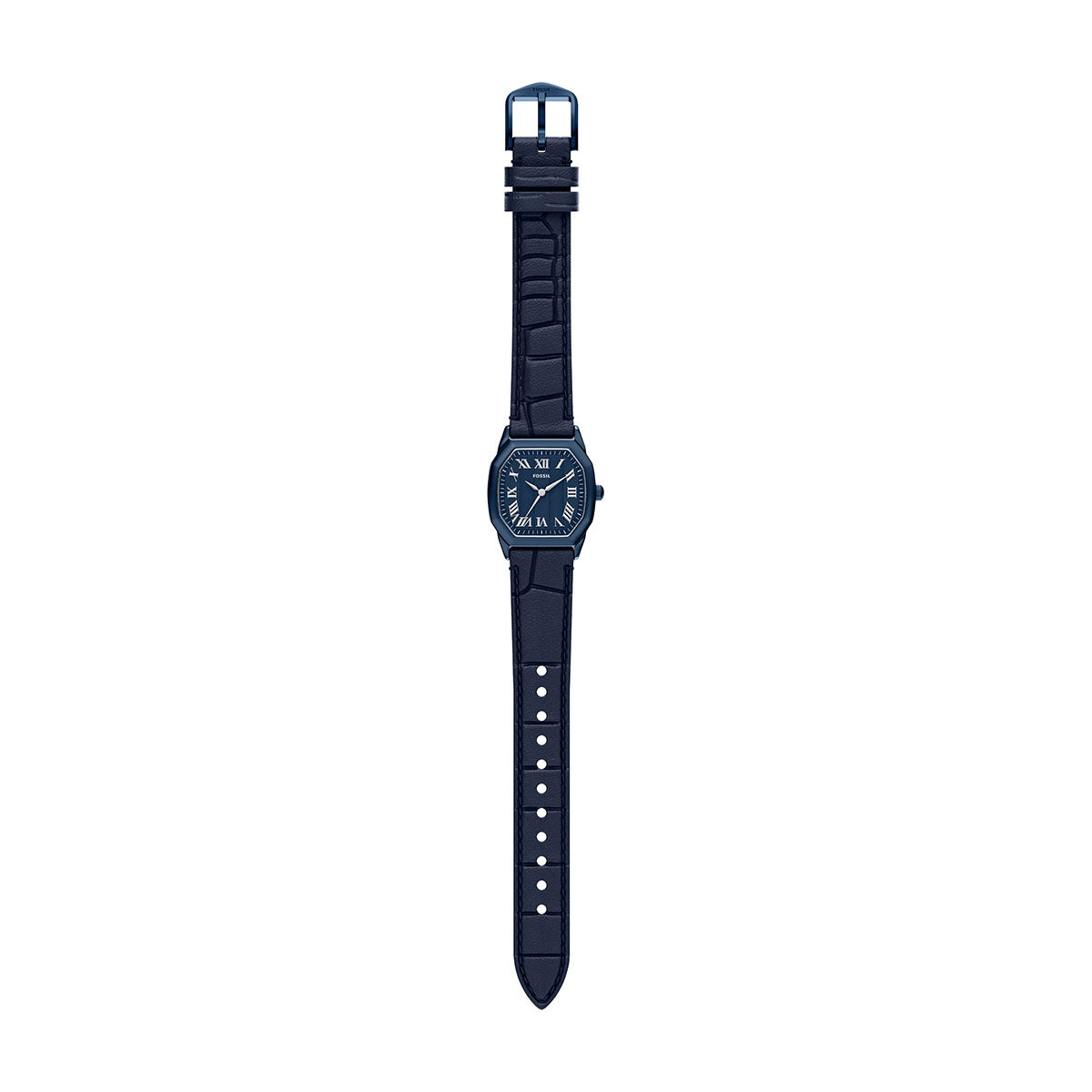 フォッシル FOSSIL 腕時計 レディース HARLOW 三針 ネイビー レザーウォッチ ES5481【2026 新作】