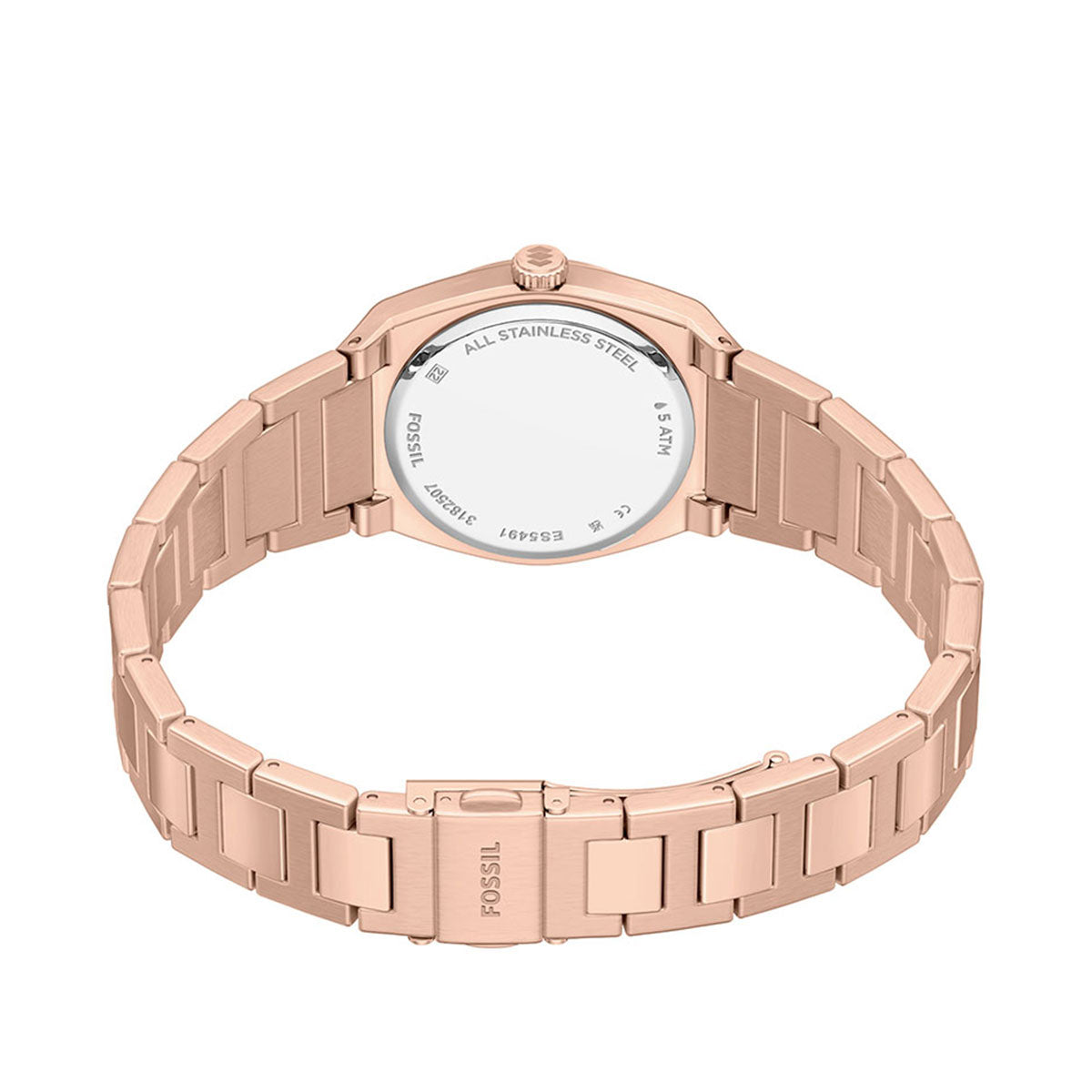 フォッシル FOSSIL 腕時計 レディース EVERETT アナログ ローズゴールドトーン ステンレススチールウォッチ ES5491【2026新作】
