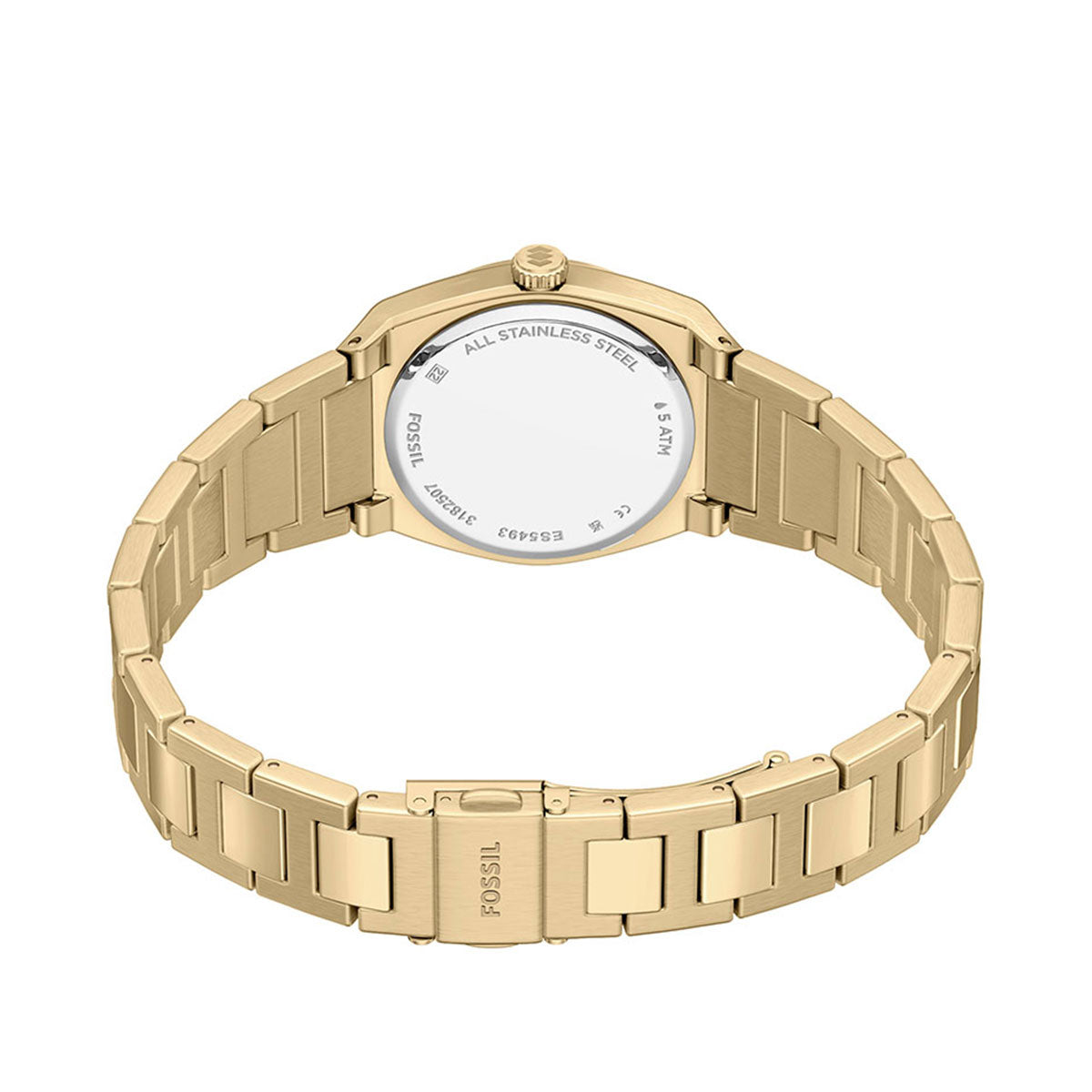 フォッシル FOSSIL 腕時計 レディース EVERETT アナログ ゴールドトーン ステンレススチールウォッチ ES5493【2026新作】