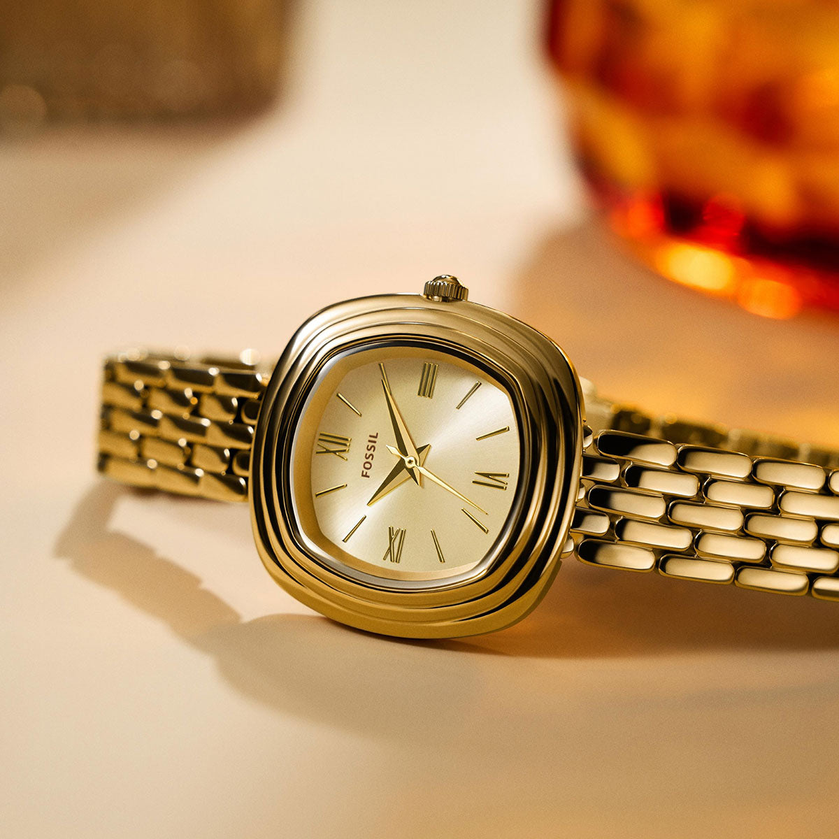 フォッシル FOSSIL 腕時計 レディース EMERSON アナログ ゴールドトーン ステンレススチールウォッチ ES5506【2026新作】