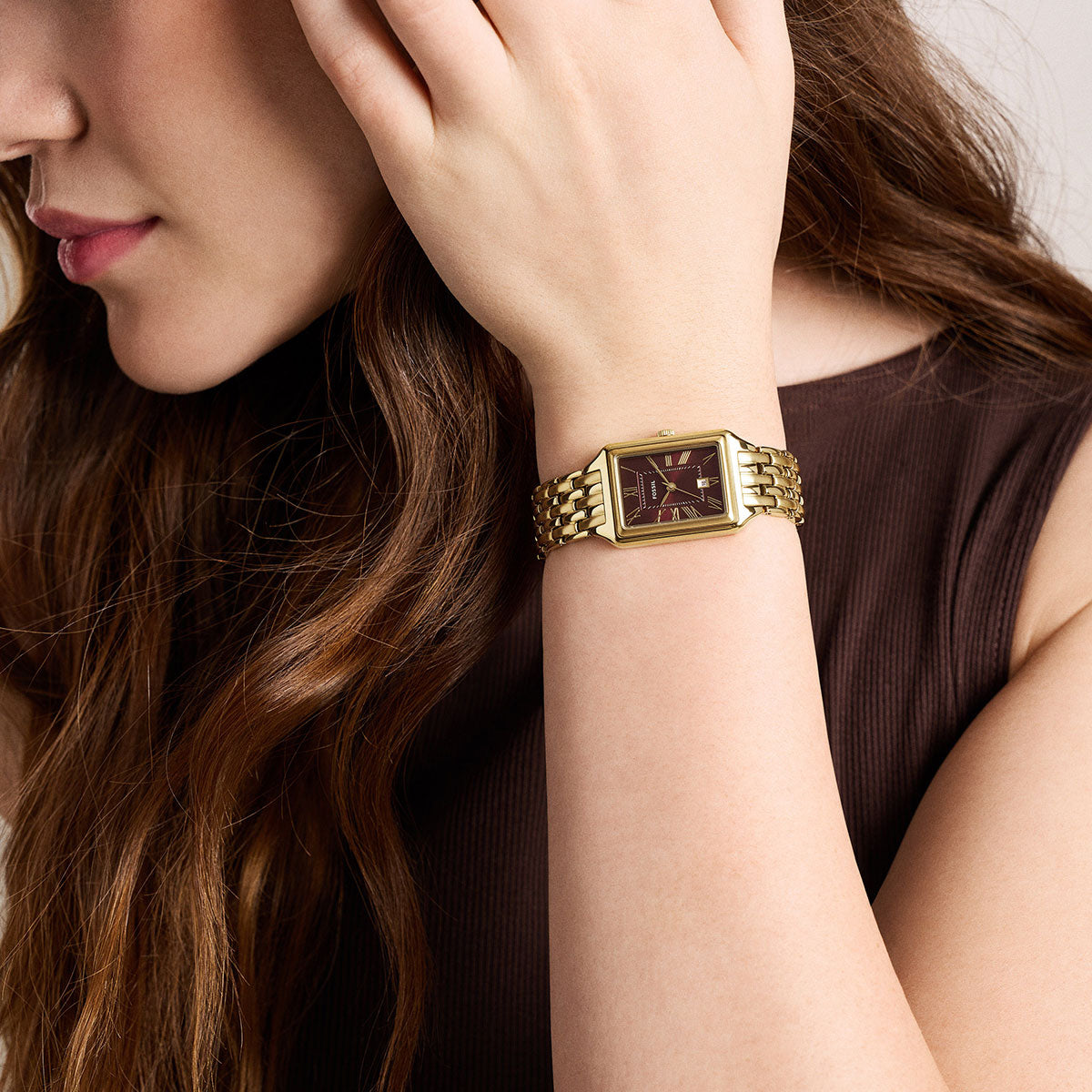 フォッシル FOSSIL 腕時計 レディース RAQUEL デイト アナログ ゴールドトーン ステンレススチールウォッチ ES5512【2026新作】