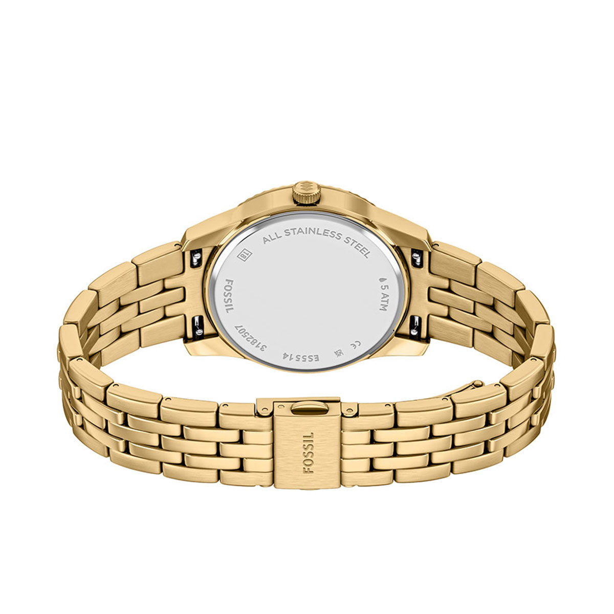フォッシル FOSSIL 腕時計 レディース SCARLETTE デイデイト アナログ ゴールドトーン ステンレススチールウォッチ ES5514【2026新作】