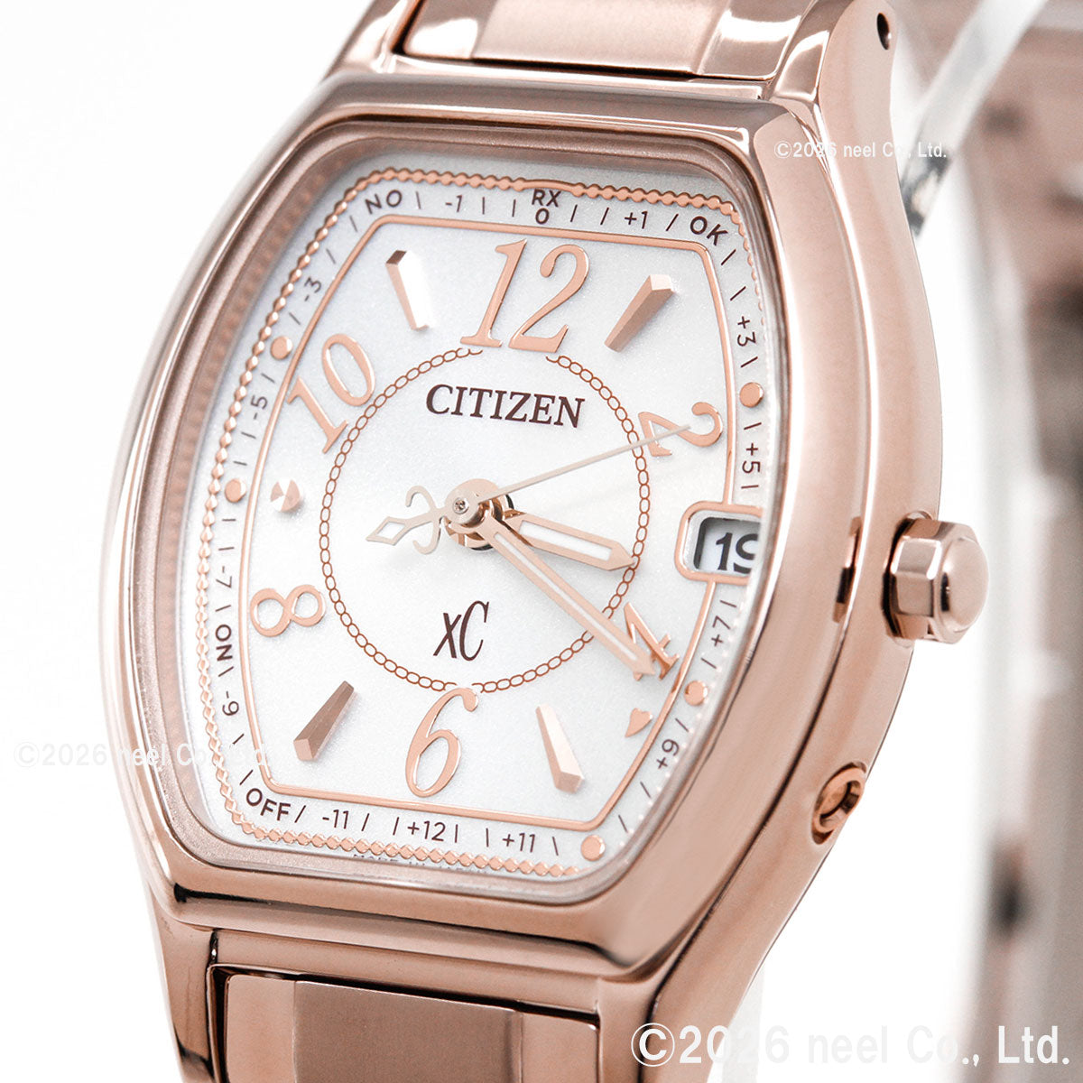 シチズン クロスシー CITIZEN xC エコドライブ ソーラー 電波時計 腕時計 レディース ティタニアライン ハッピーフライト ES9354-69A