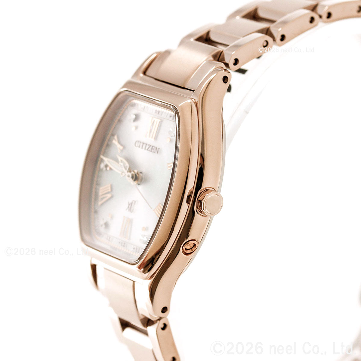 シチズン クロスシー CITIZEN xC エコドライブ 電波時計 ティタニア ハッピーフライト ベーシックコレクション CITIZEN basic collection 腕時計 レディース ES9354-69B