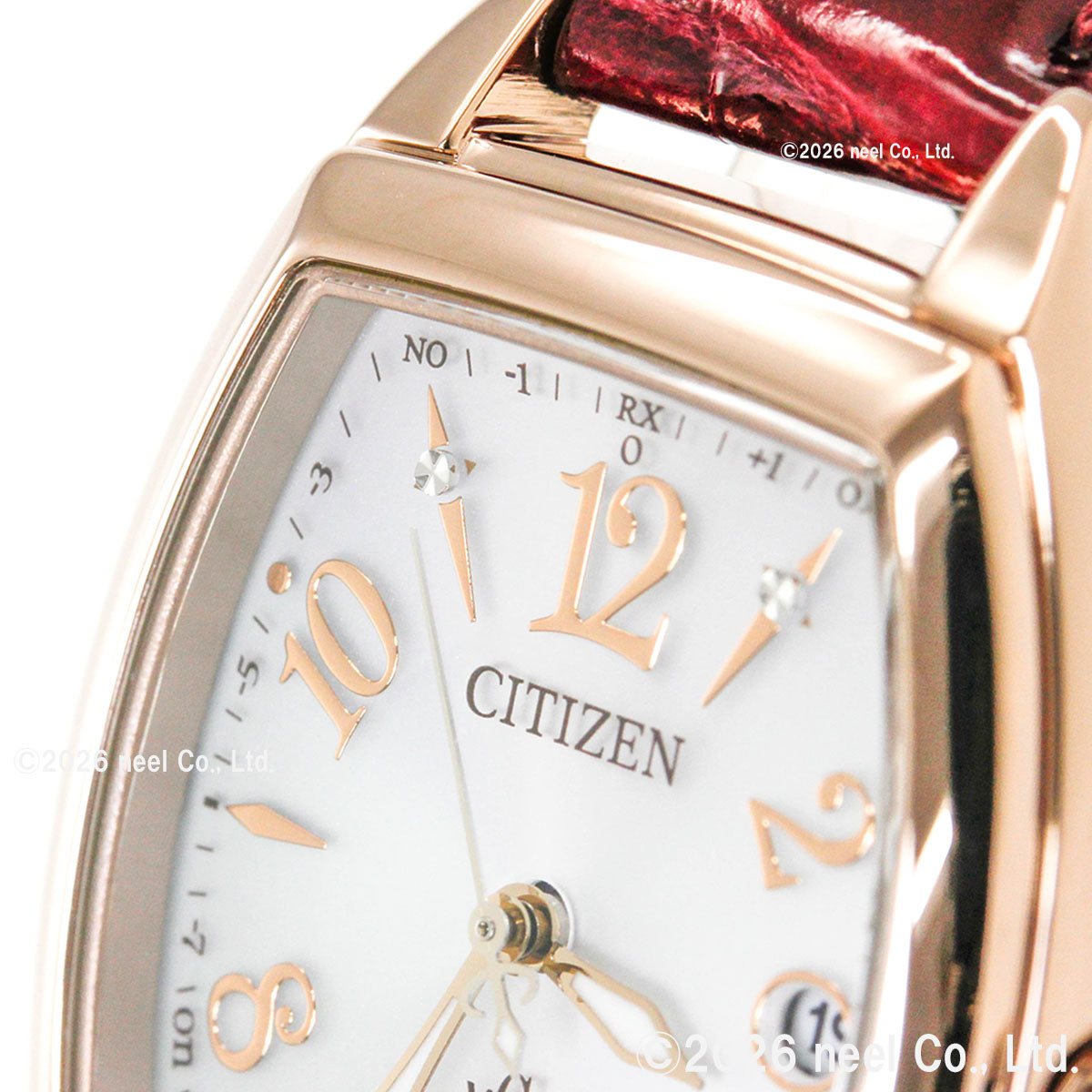 シチズン クロスシー CITIZEN xC エコドライブ 電波時計 ステンレススチールライン ハッピーフライト 腕時計 レディース ES9394-56A