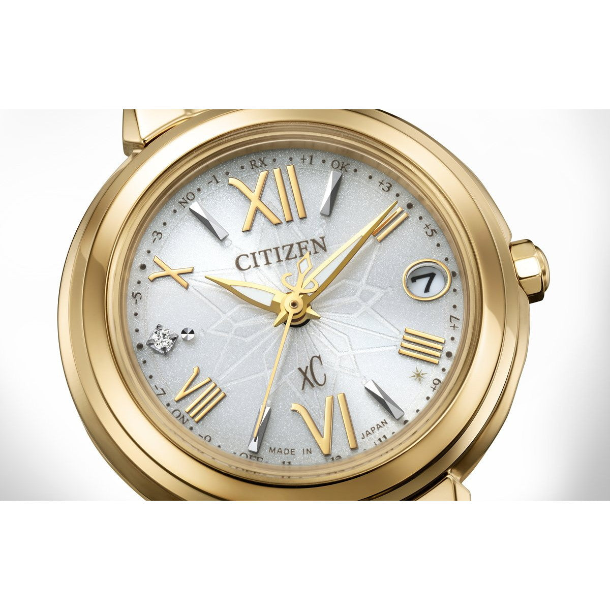 シチズン クロスシー エコドライブ 電波時計 xC 限定 ES9433-56A ハッピーフライト レディース 腕時計 CITIZEN basic collection ミニソル minisol【2025 新作】