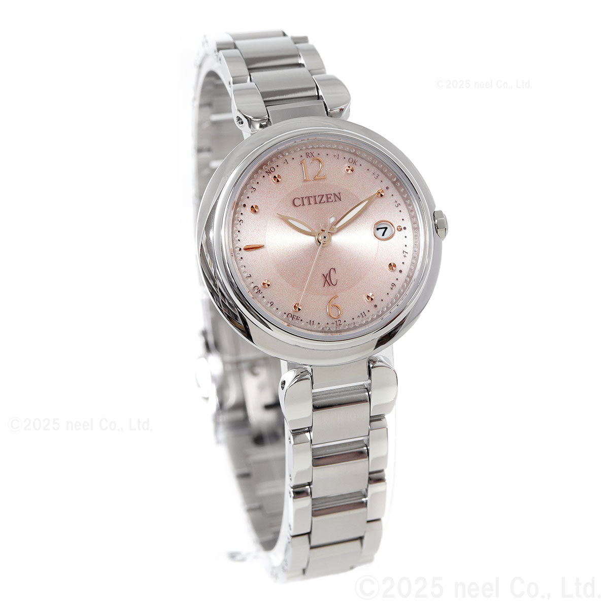 シチズン クロスシー エコドライブ 電波時計 xC ES9460-88W ティタニア ハッピーフライト レディース 腕時計 CITIZEN mizu collection【2025 新作】