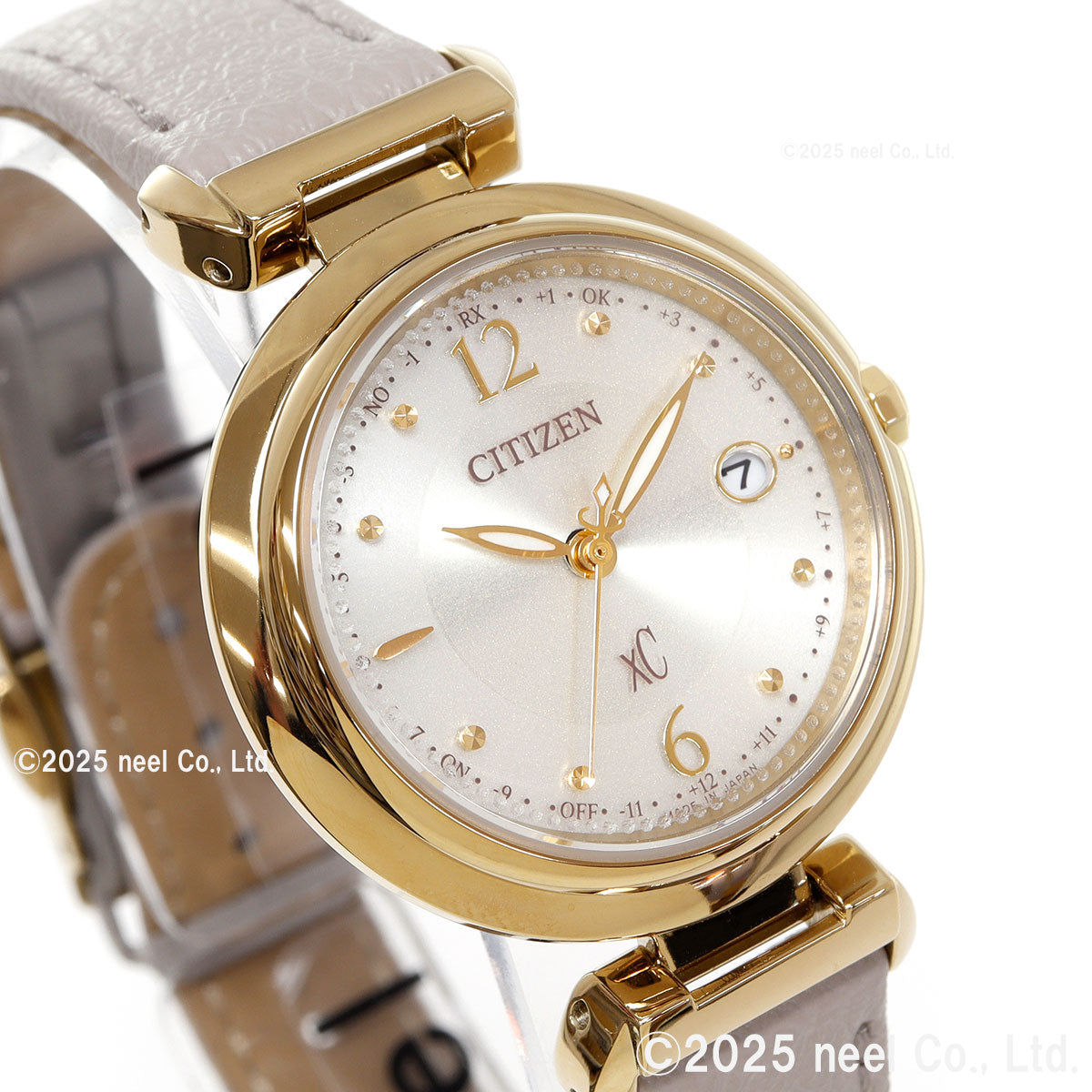 シチズン クロスシー エコドライブ 電波時計 xC ES9463-04A ティタニア ハッピーフライト レディース 腕時計 CITIZEN mizu collection【2025 新作】