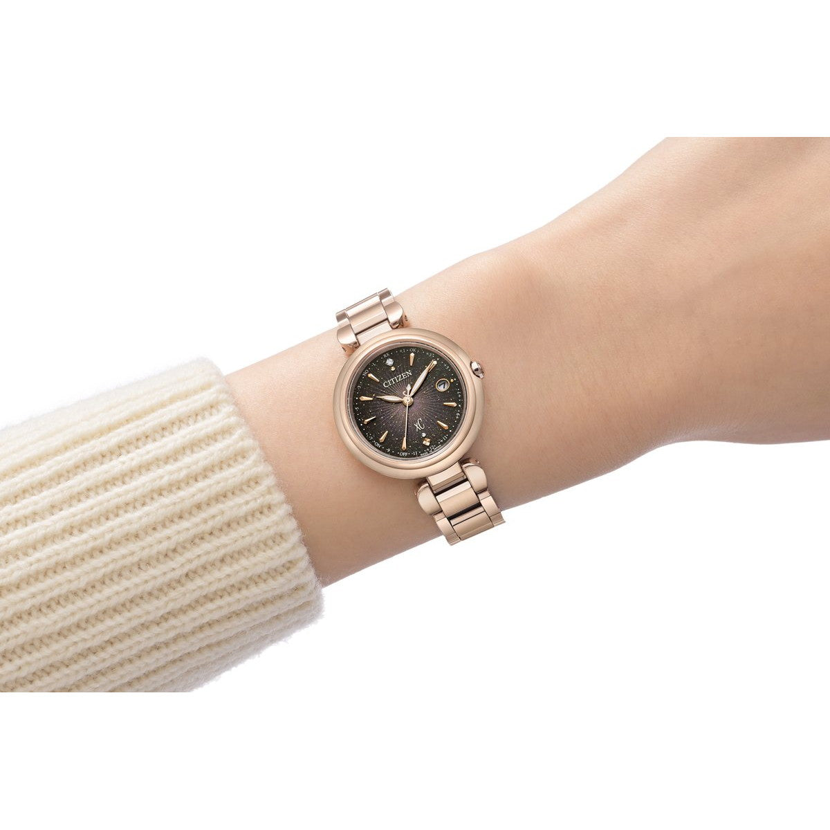 シチズン クロスシー エコドライブ 電波時計 限定モデル ES9467-97E ハッピーフライト レディース 腕時計 CITIZEN xC KIZASHI COLLECTION【2026 新作】