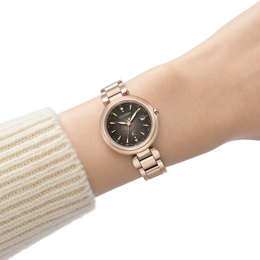 シチズン クロスシー エコドライブ 電波時計 限定モデル ES9467-97E ハッピーフライト レディース 腕時計 CITIZEN xC KIZASHI COLLECTION【2026 新作】