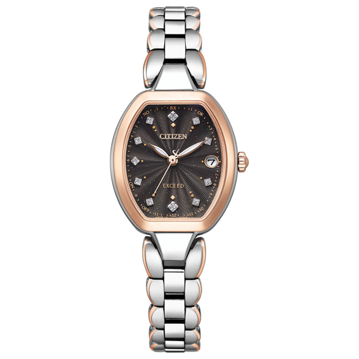 シチズン エクシード エコドライブ 電波時計 限定モデル ES9485-52E ダイレクトフライト 腕時計 レディース CITIZEN EXCEED KIZASHI COLLECTION【2026 新作】