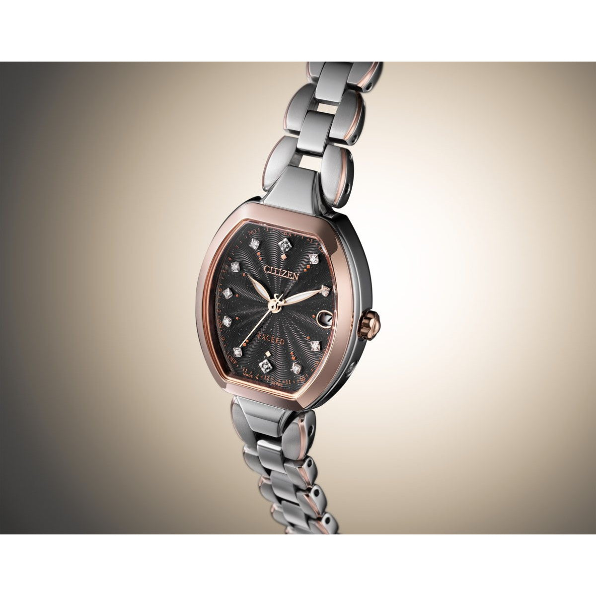 シチズン エクシード エコドライブ 電波時計 限定モデル ES9485-52E ダイレクトフライト 腕時計 レディース CITIZEN EXCEED KIZASHI COLLECTION【2026 新作】