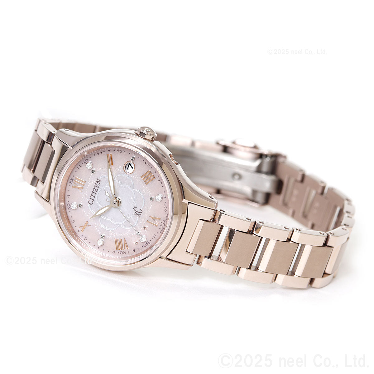 シチズン クロスシー エコドライブ 電波時計 xC 限定 ES9498-69N ティタニア ハッピーフライト レディース 腕時計 CITIZEN hikari collection 【2025 新作】