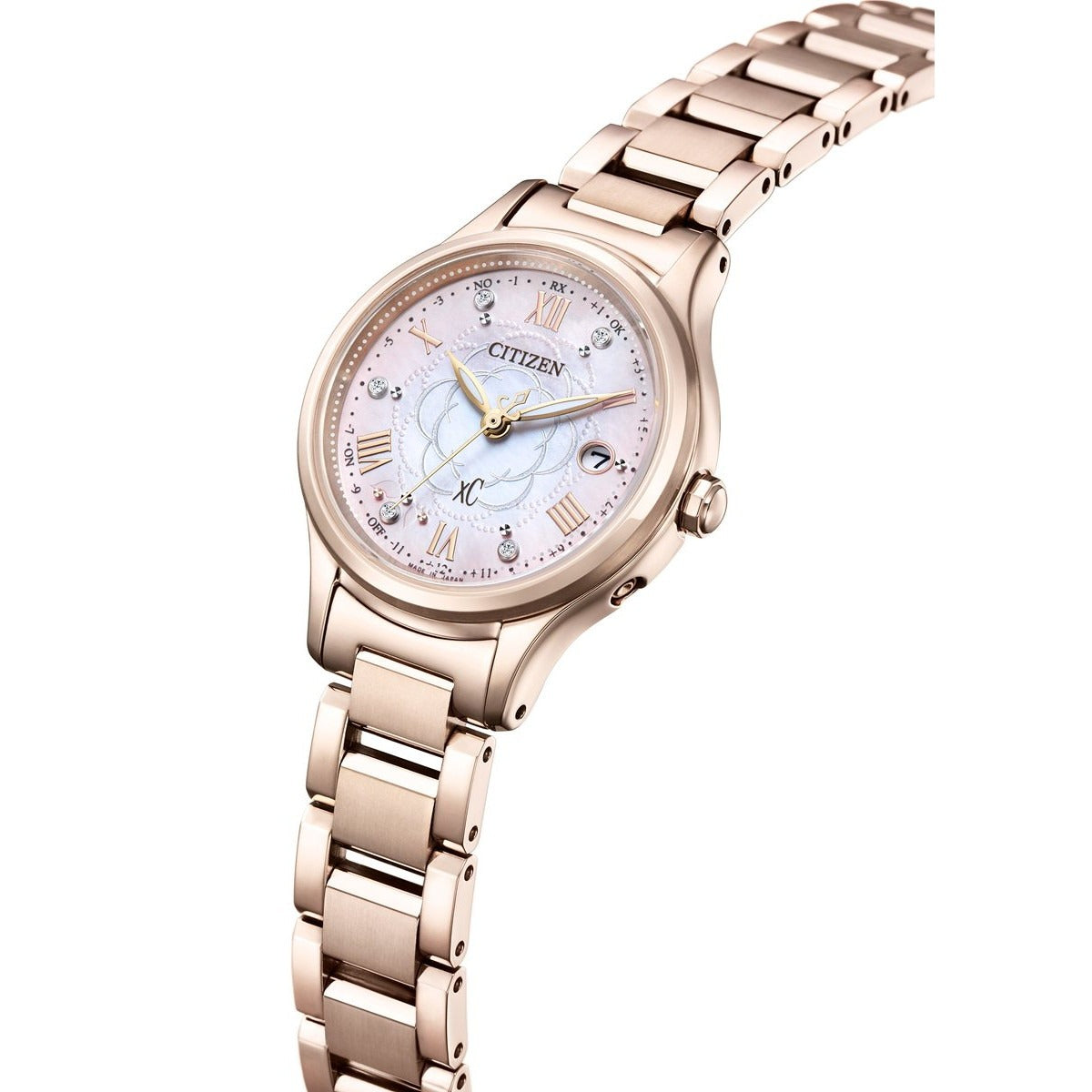 シチズン クロスシー エコドライブ 電波時計 xC 限定 ES9498-69N ティタニア ハッピーフライト レディース 腕時計 CITIZEN hikari collection 【2025 新作】