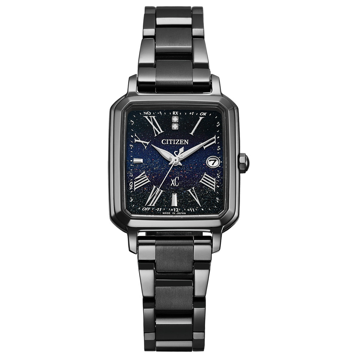 シチズン クロスシー 30周年記念限定 エコドライブ 電波時計 xC ES9504-68E 腕時計 CITIZEN hikari collection Square 2way Model 替えバンド付属【2026 新作】