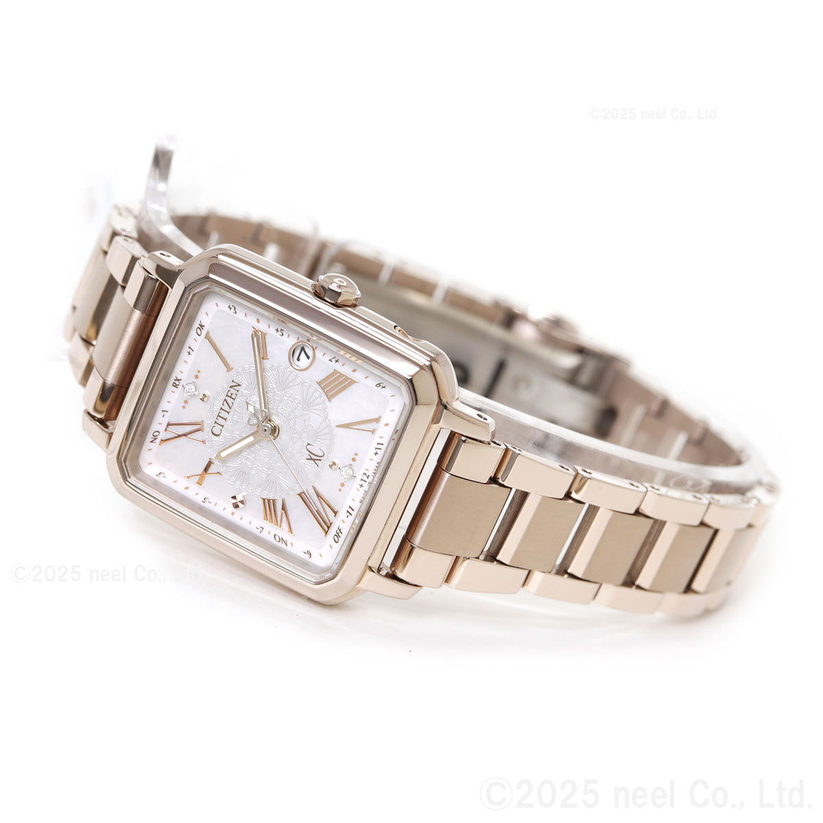 シチズン クロスシー エコドライブ 電波時計 xC ES9506-54N レディース 限定 腕時計 CITIZEN hikari collection 替えバンド付属【2025 新作】