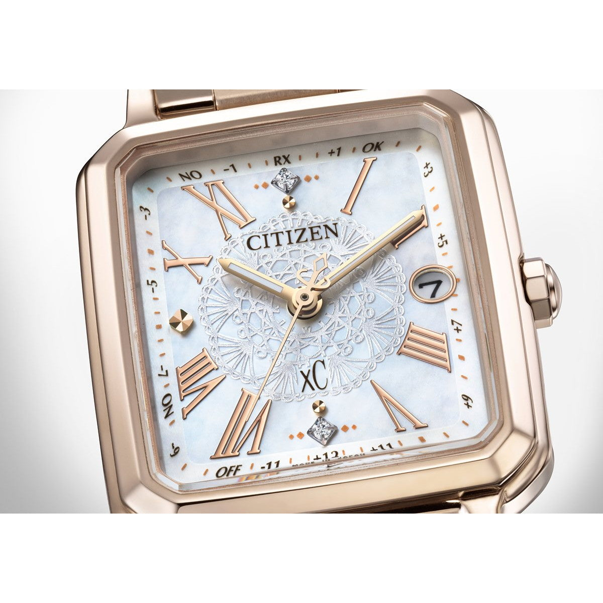 シチズン クロスシー エコドライブ 電波時計 xC ES9506-54N レディース 限定 腕時計 CITIZEN hikari collection 替えバンド付属【2025 新作】