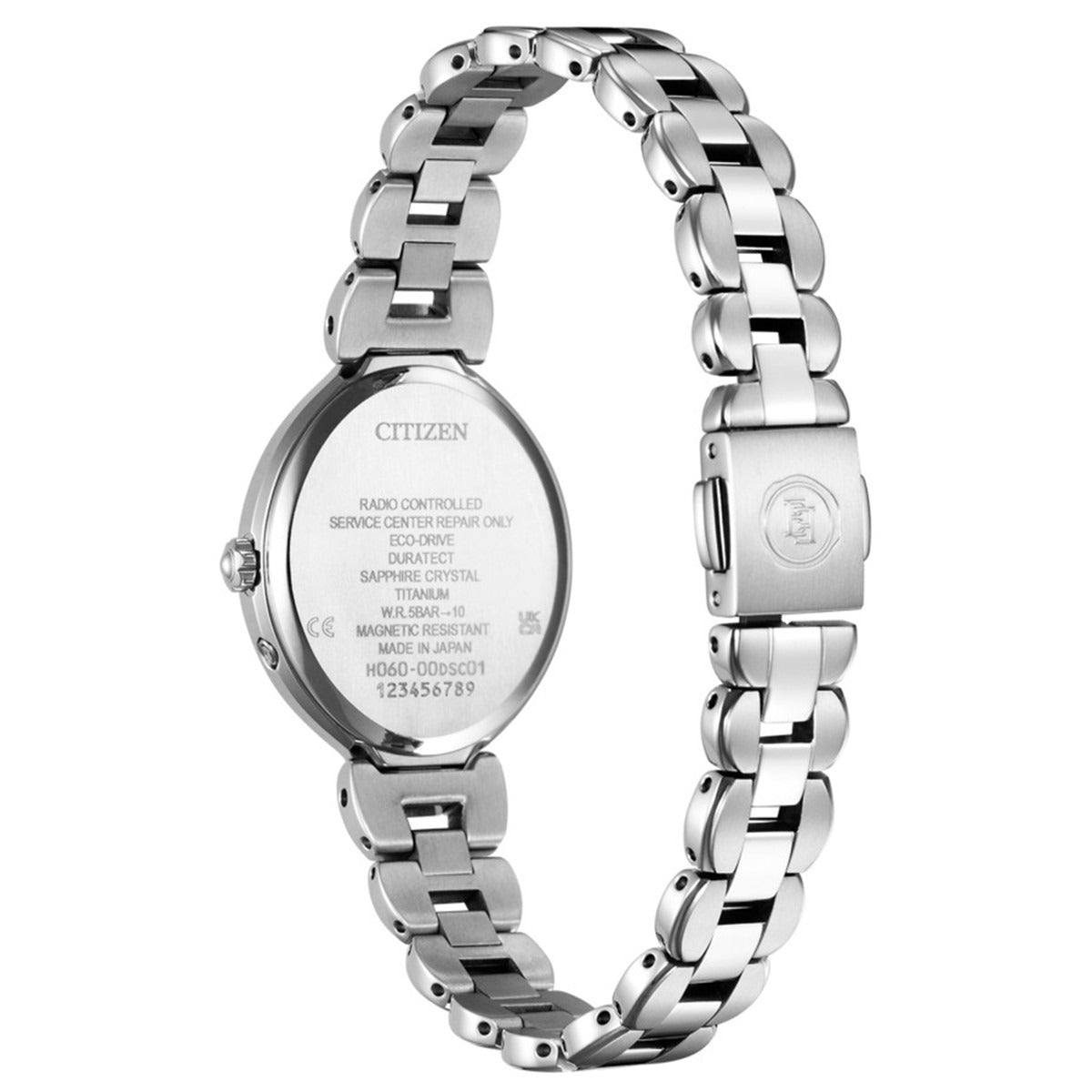 シチズン エクシード CITIZEN EXCEED エコドライブ 電波時計 ダイレクトフライト レディース 腕時計 ES9510-57D