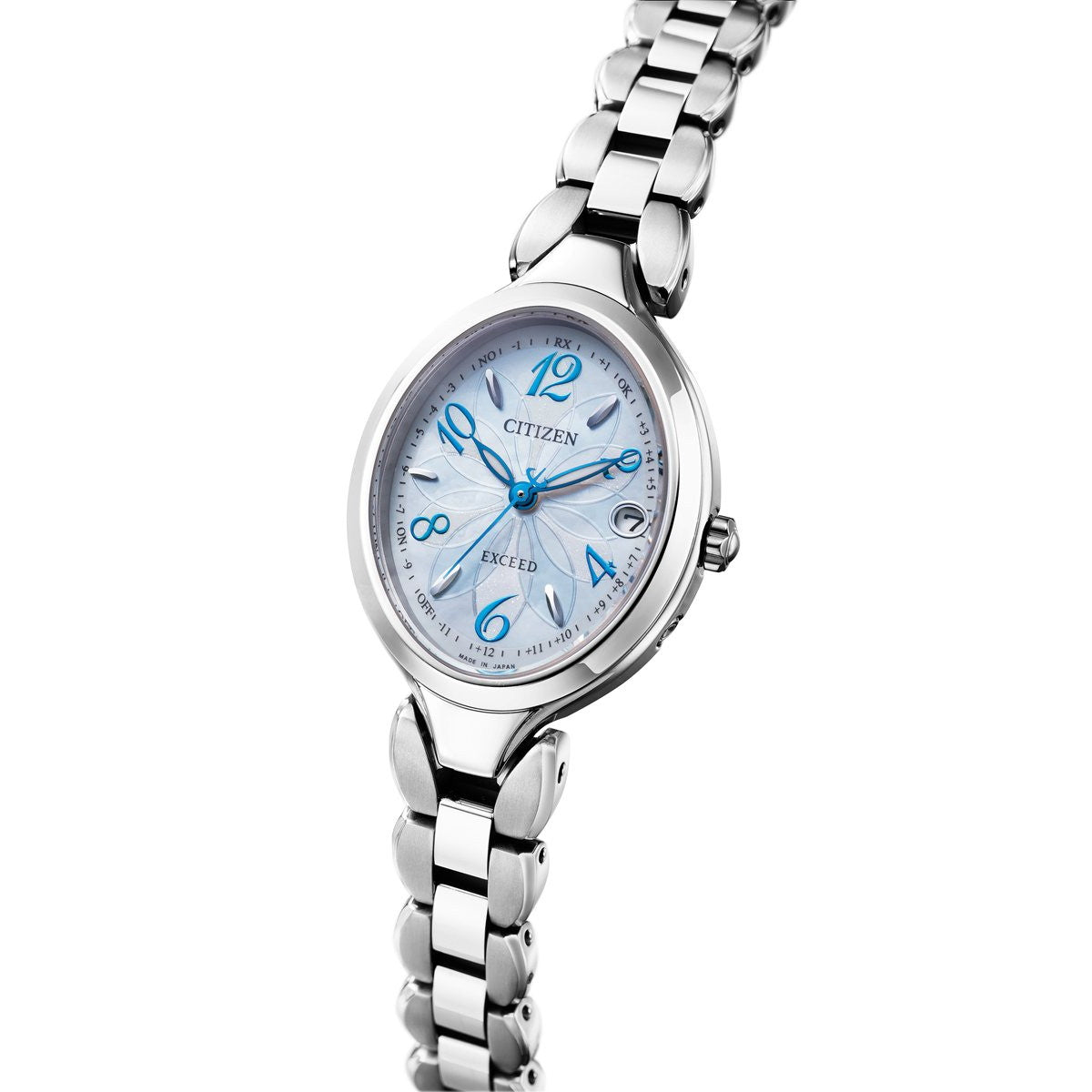 シチズン エクシード CITIZEN EXCEED エコドライブ 電波時計 ダイレクトフライト レディース 腕時計 ES9510-57D【2025 新作】