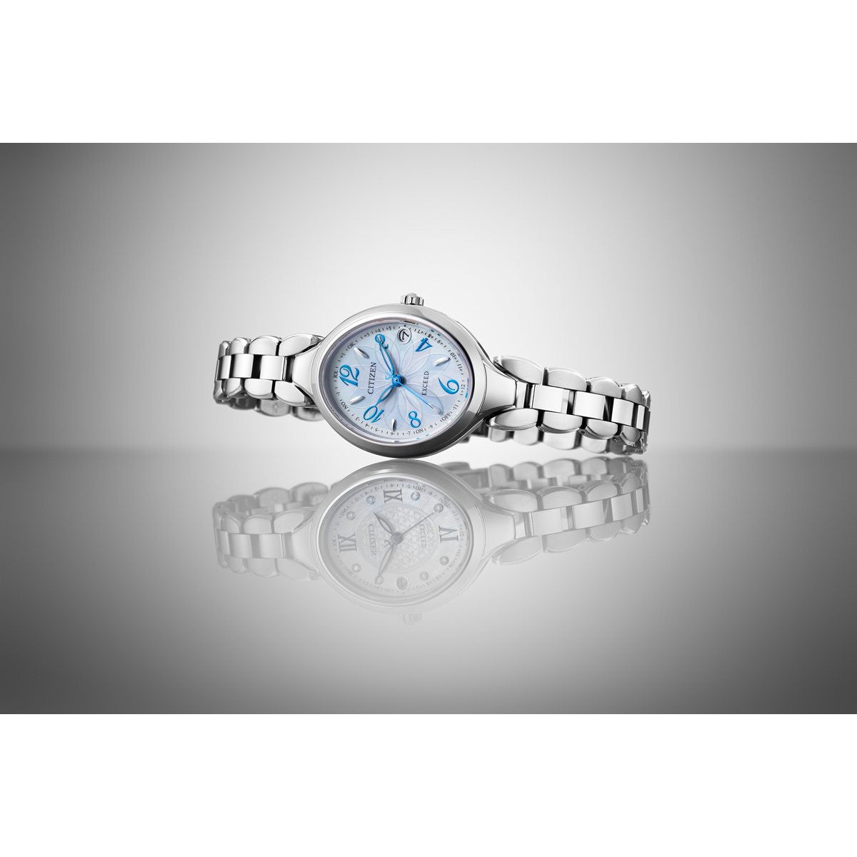 シチズン エクシード CITIZEN EXCEED エコドライブ 電波時計 ダイレクトフライト レディース 腕時計 ES9510-57D【2025 新作】