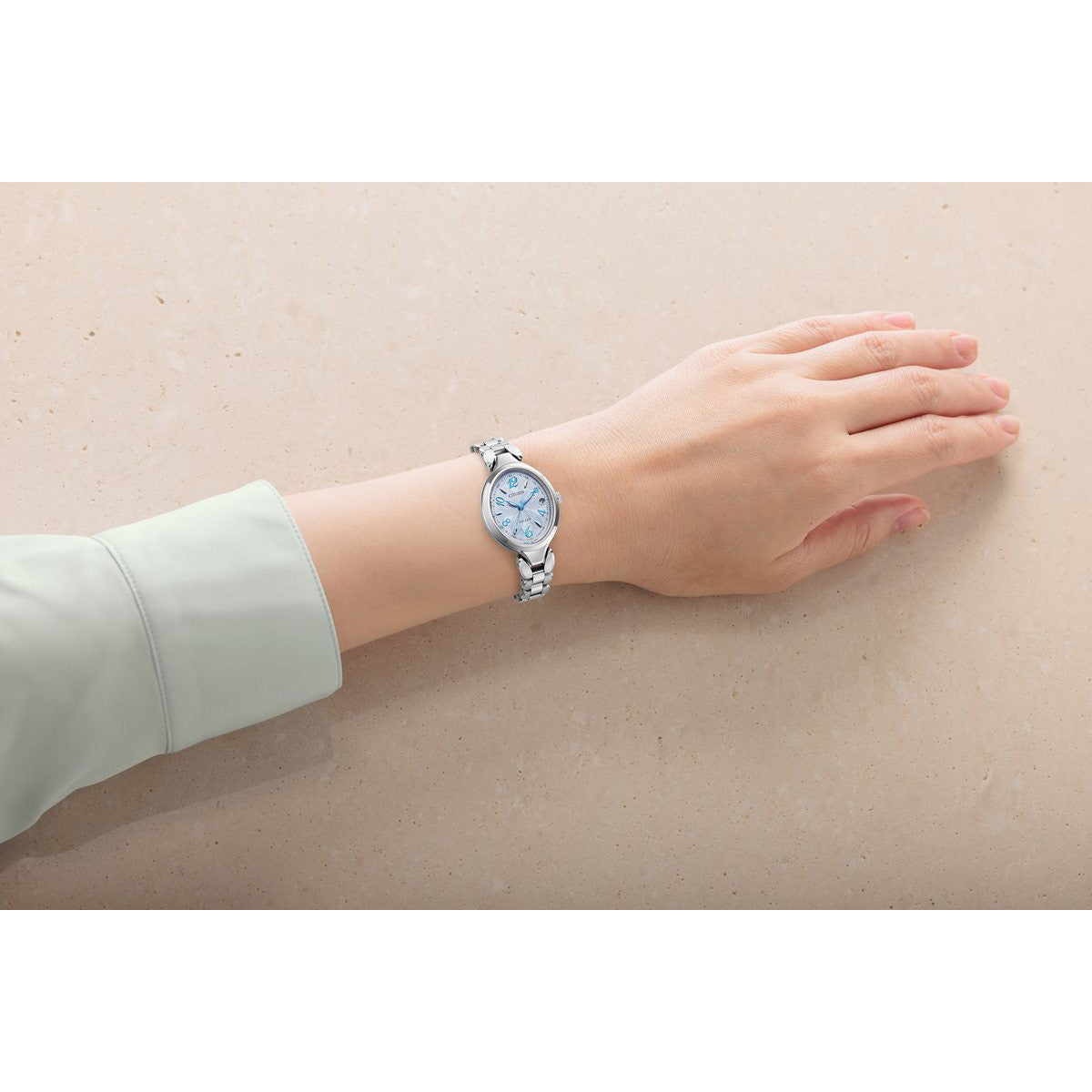 シチズン エクシード CITIZEN EXCEED エコドライブ 電波時計 ダイレクトフライト レディース 腕時計 ES9510-57D【2025 新作】