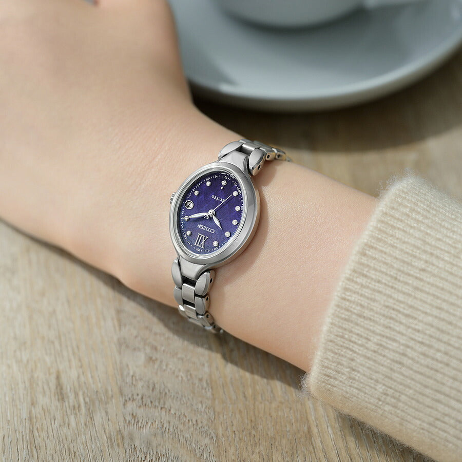 シチズン エクシード CITIZEN EXCEED エコドライブ 電波時計 DEAR Collection 限定 腕時計 ペア レディース ES9510-65L ダイレクトフライト Limited Pair Model【2026 新作】