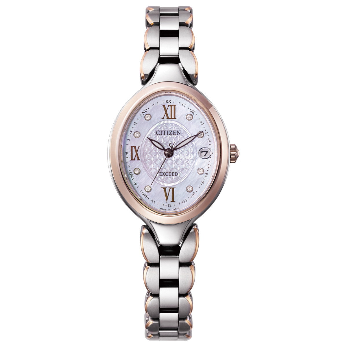 シチズン エクシード CITIZEN EXCEED エコドライブ 電波時計 ダイレクトフライト レディース 腕時計 ES9515-53N【2025 新作】